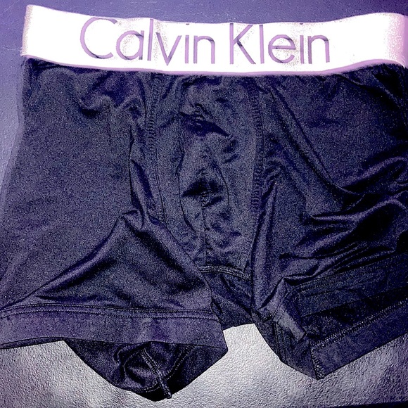 Steel WIDE waistline CALVIN KLEIN 32-34 men medium usa tts stretch medium rise🫦 - Picture 3 of 6